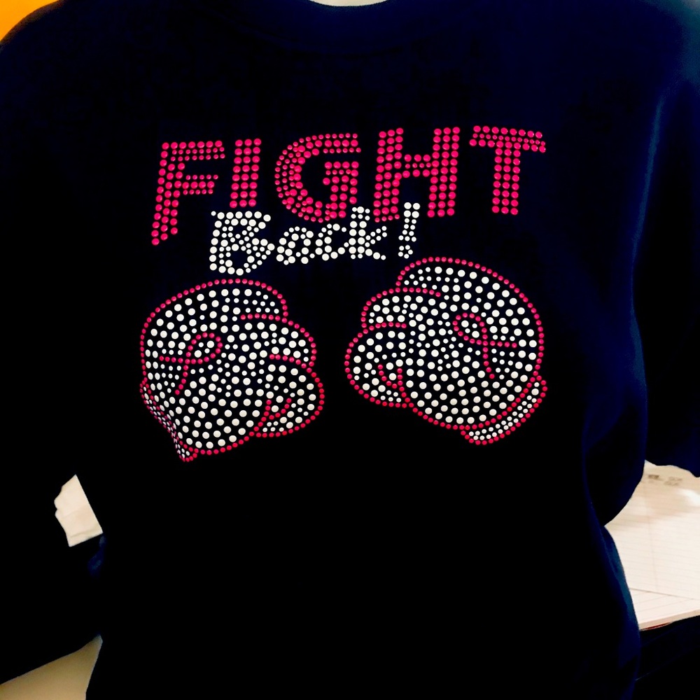 XL - FIGHT BACK Hoodie for Survivors & Supporters